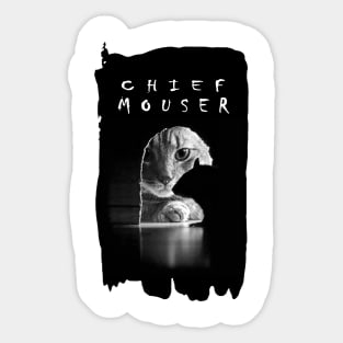 Cat - Chief Mouser Sticker